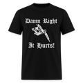 It Hurts Regular Tee - black