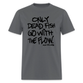Dead Fish Regular Tee - charcoal