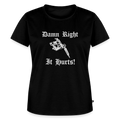 It hurts Women’s Premium T-Shirt - black