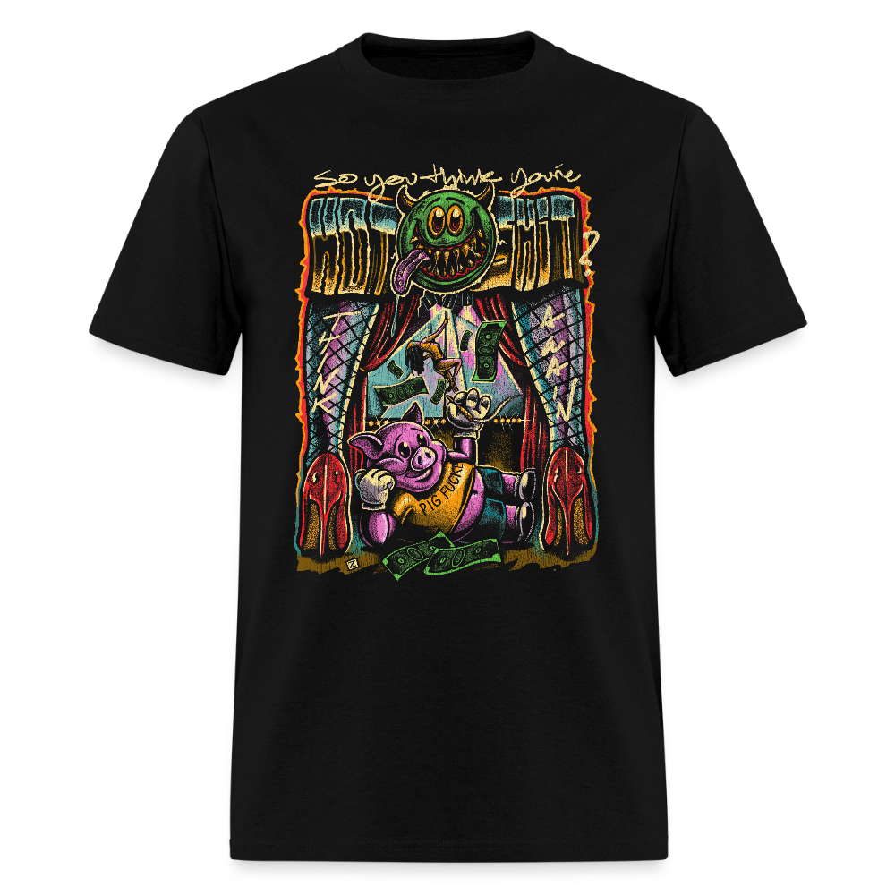 Hot Shit Regular Tee - black