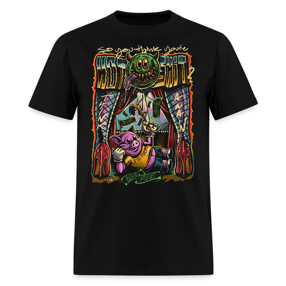 Hot Shit Regular Tee - black
