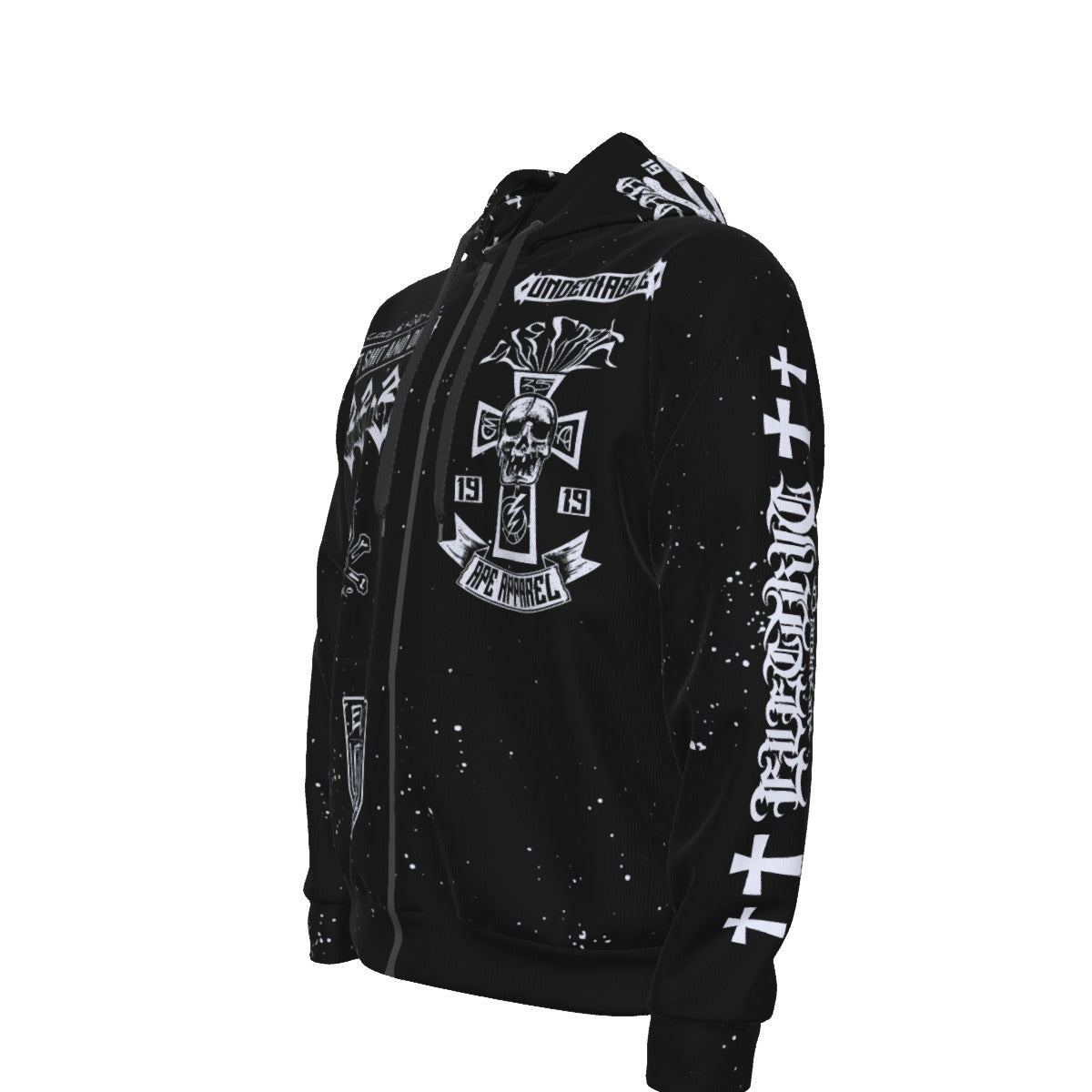 Gorilla Regalia Unisex Zip-up Hoodie