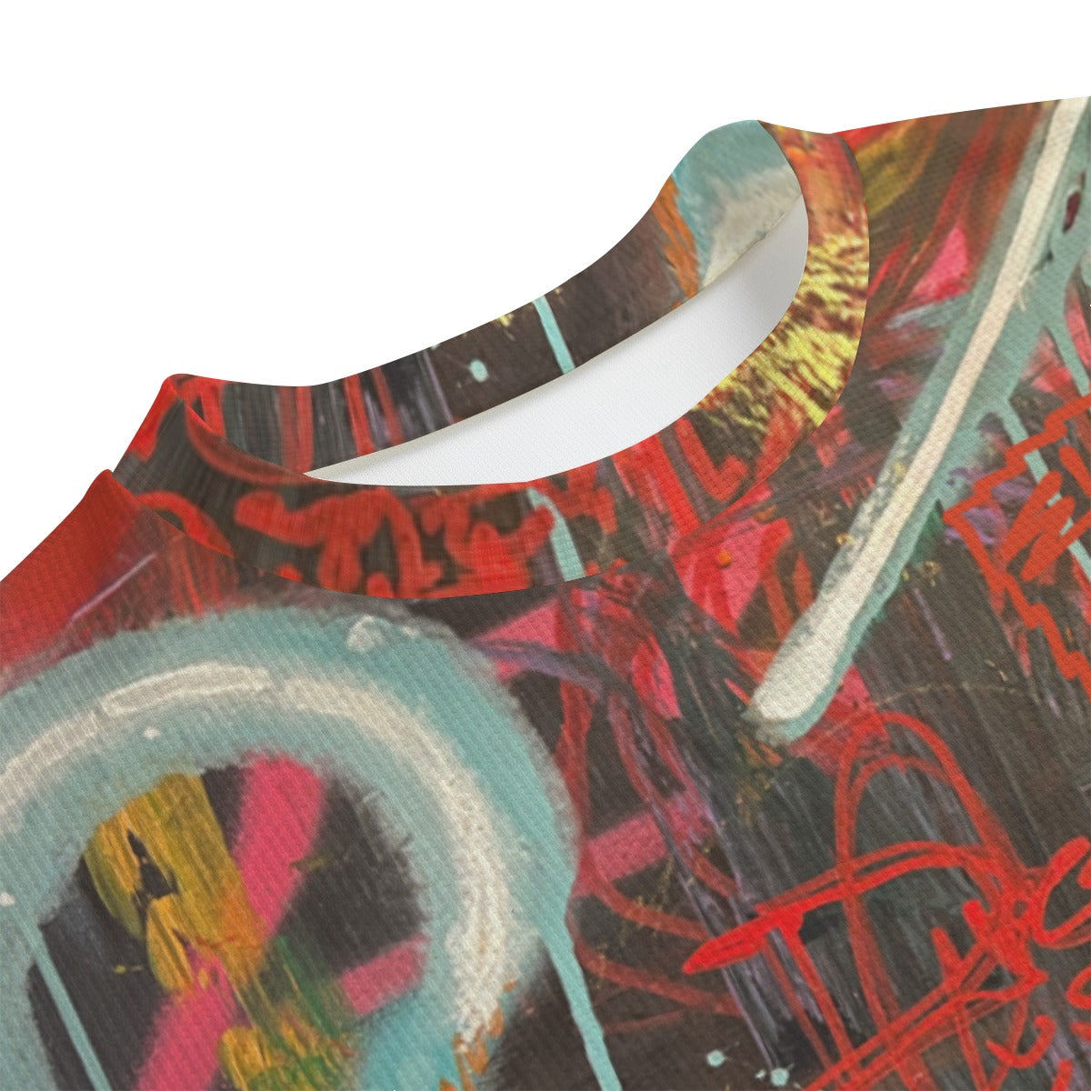Neon Goddess Oversized All-Over Tee