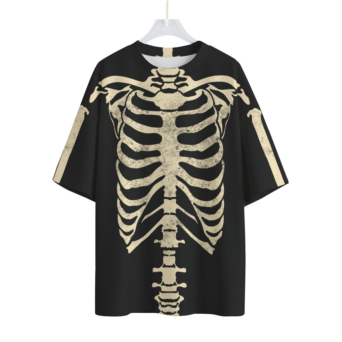 Skeleton Oversized All-Over Tee