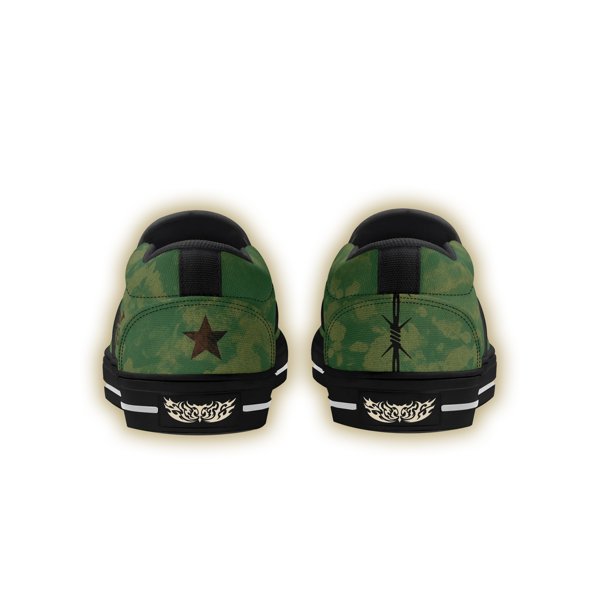 Verde "John J." Slip On Sneakers