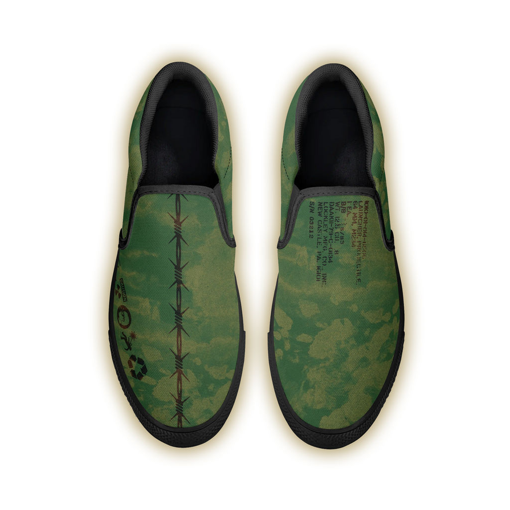 Verde "John J." Slip On Sneakers