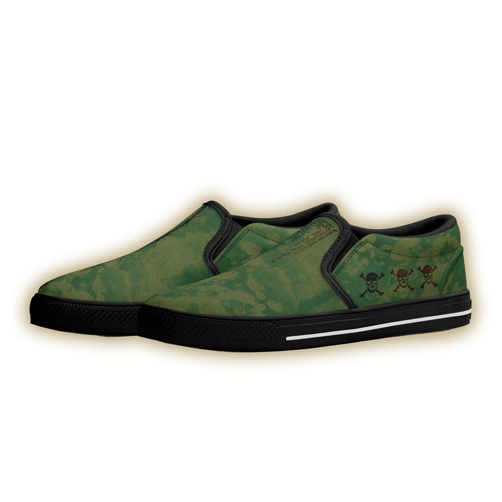 Verde "John J." Slip On Sneakers