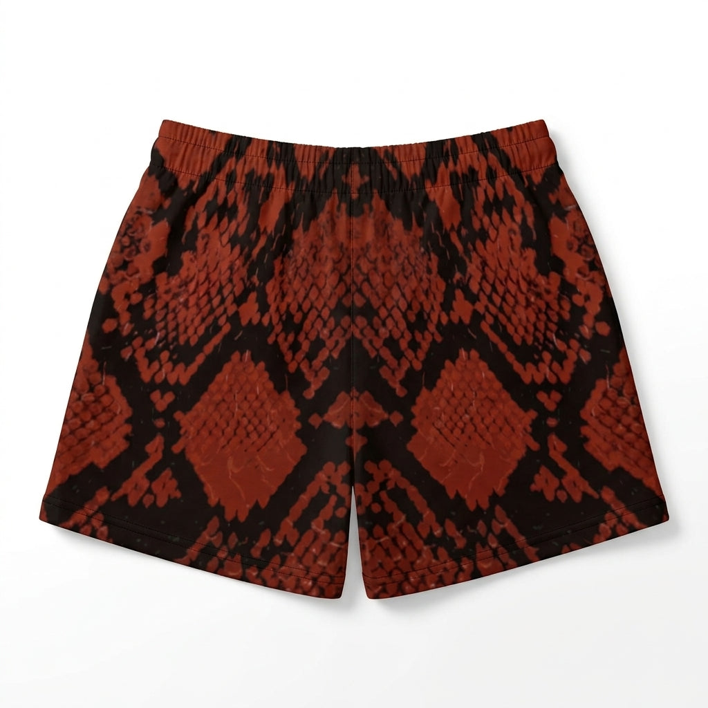 Red Deadly Viper Women’s Casual Shorts