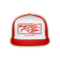 Hand Drawn Trucker Hat