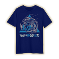 Tribal Mech Blue Regular Tee