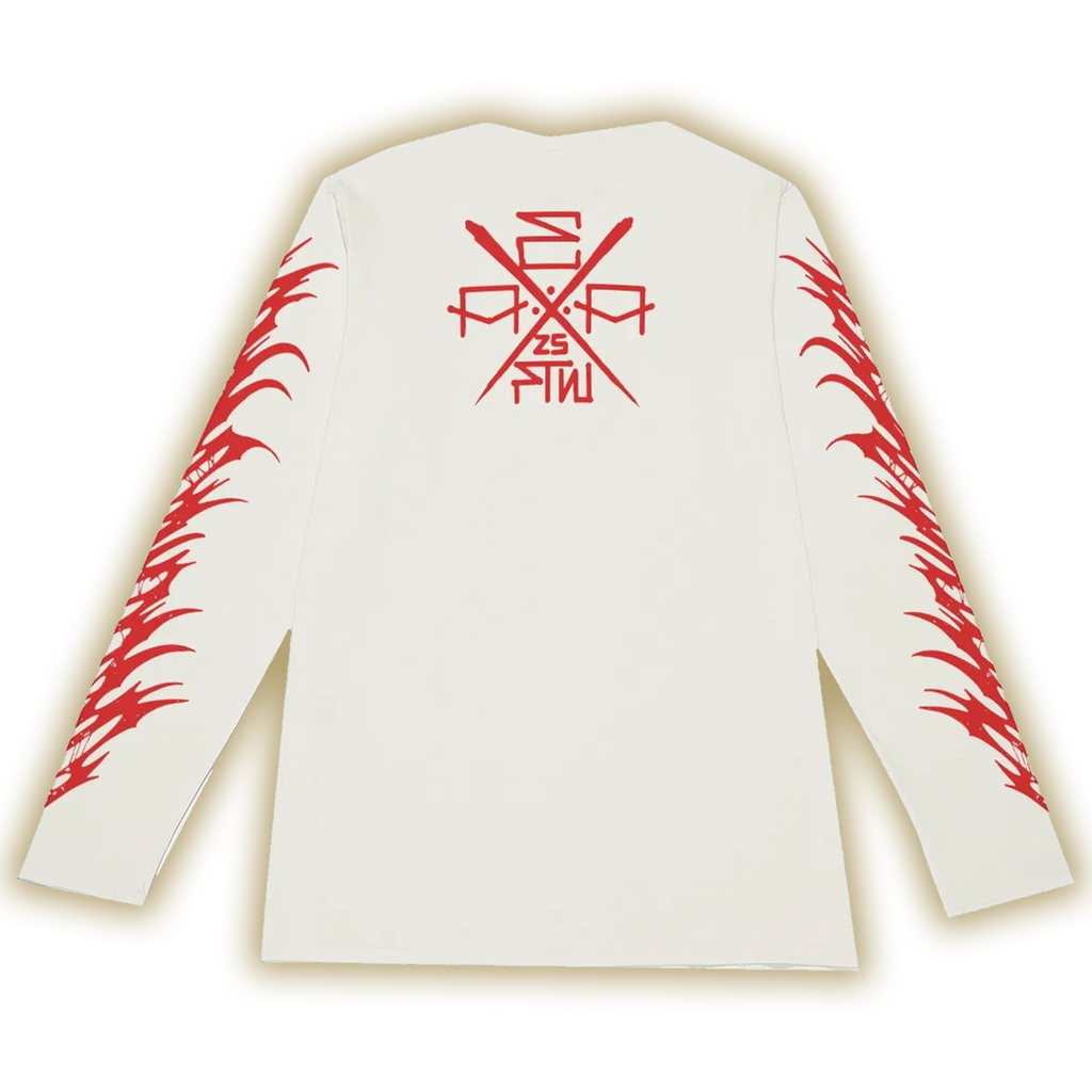 Flow & Roses All-Over Longsleeve Tee