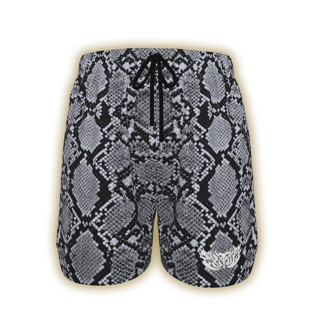 White Viper All-Over Mesh Shorts